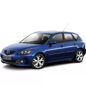 MAZDA 3 (BK) AUTO GUMMIMATTEN (2003-2009)