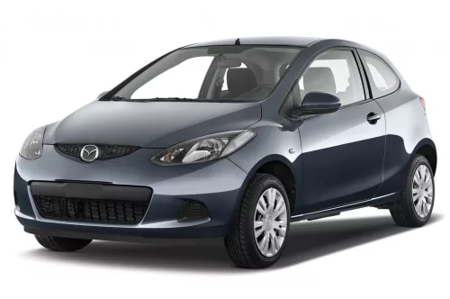 MAZDA 2 (DE) AUTO GUMMIMATTEN (2007-2014)
