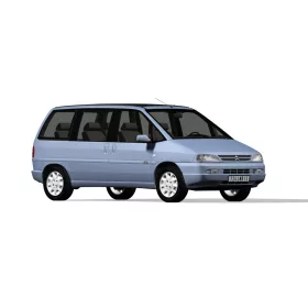 CITROEN EVASION REZAW-PLAST GUMMI FUẞMATTEN (1994-2002)