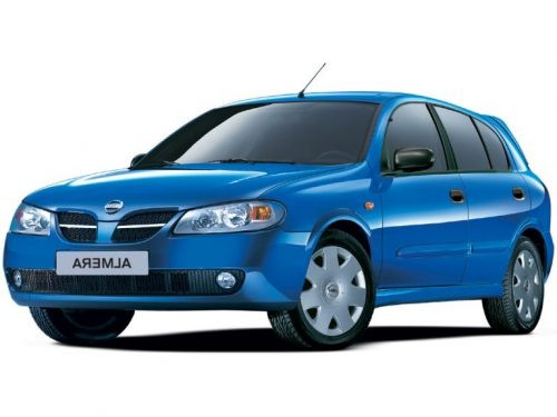 NISSAN ALMERA REZAW-PLAST GUMMI FUẞMATTEN (2000-2007)