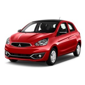 MITSUBISHI SPACE STAR REZAW-PLAST GUMMI FUẞMATTEN (2014-)
