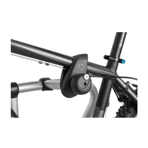 Yakima JustClick 3 kerékpártartó, kerékpárszállító vonóhorogra adapterrel - 3+1db kerékpár