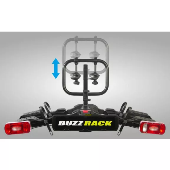 Buzzrack Scorpion Lite 2 kerékpártartó, kerékpárszállító vonóhorgra - 2+1 kerékpár