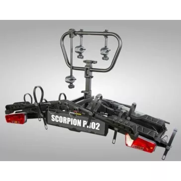   BuzzRack Scorpion Pro 2 kerékpártartó, kerékpárszállító vonóhorgra - 2+1db kerékpár