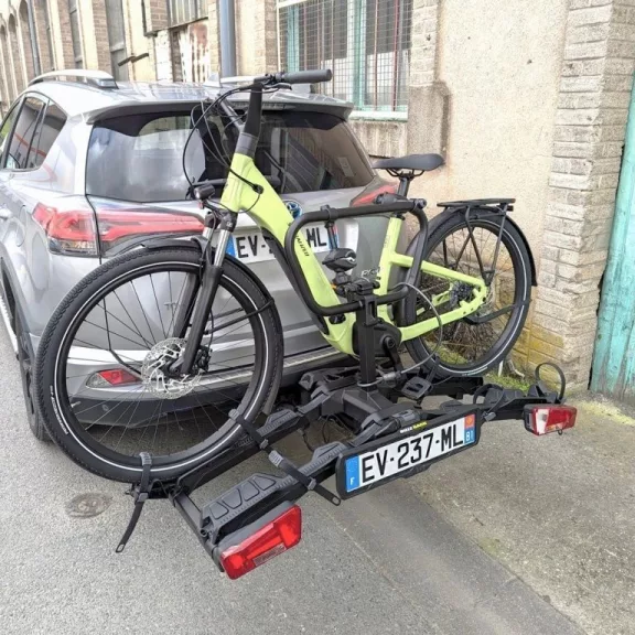 BuzzRack Scorpion Pro 2 kerékpártartó, kerékpárszállító vonóhorgra - 2db kerékpár