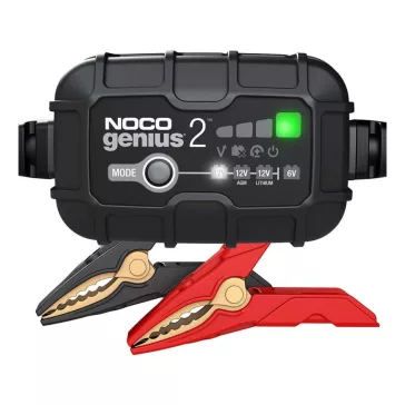 NOCO Genius2 akkumulátortöltő (6 V / 12 V – 2 A)