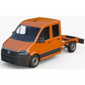 VW CRAFTER DOPPELKABINE AUTO GUMMIMATTEN (2017-)