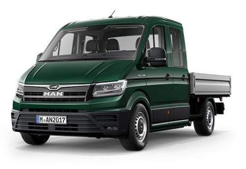 MAN TGE DOPPELKABINE REZAW-PLAST GUMMI FUẞMATTEN (2017-)